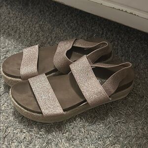 Women's Glitter Sandals